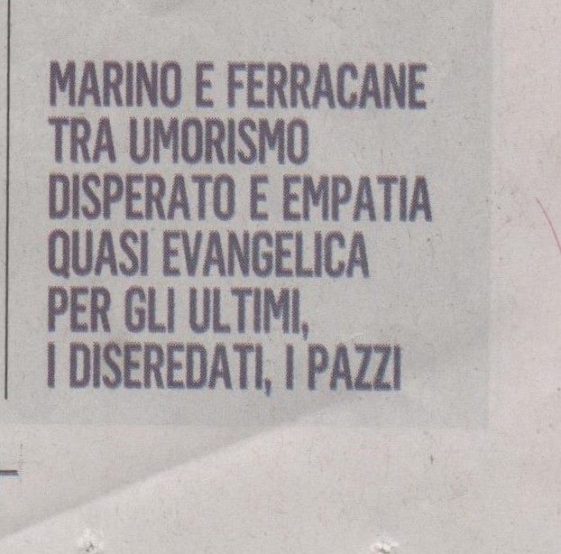 APOCALISSE DI BECKETT ALLA SICILIANA di Fabrizio Coscia-Il Mattino