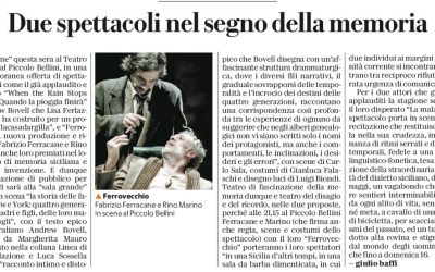 “Ferrovecchio” nel segno della memoria