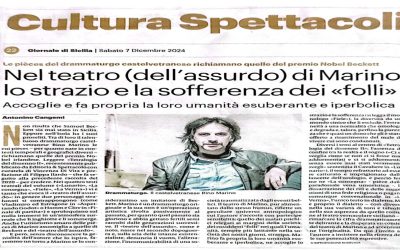 Nel teatro (dell’assurdo) di Rino Marino